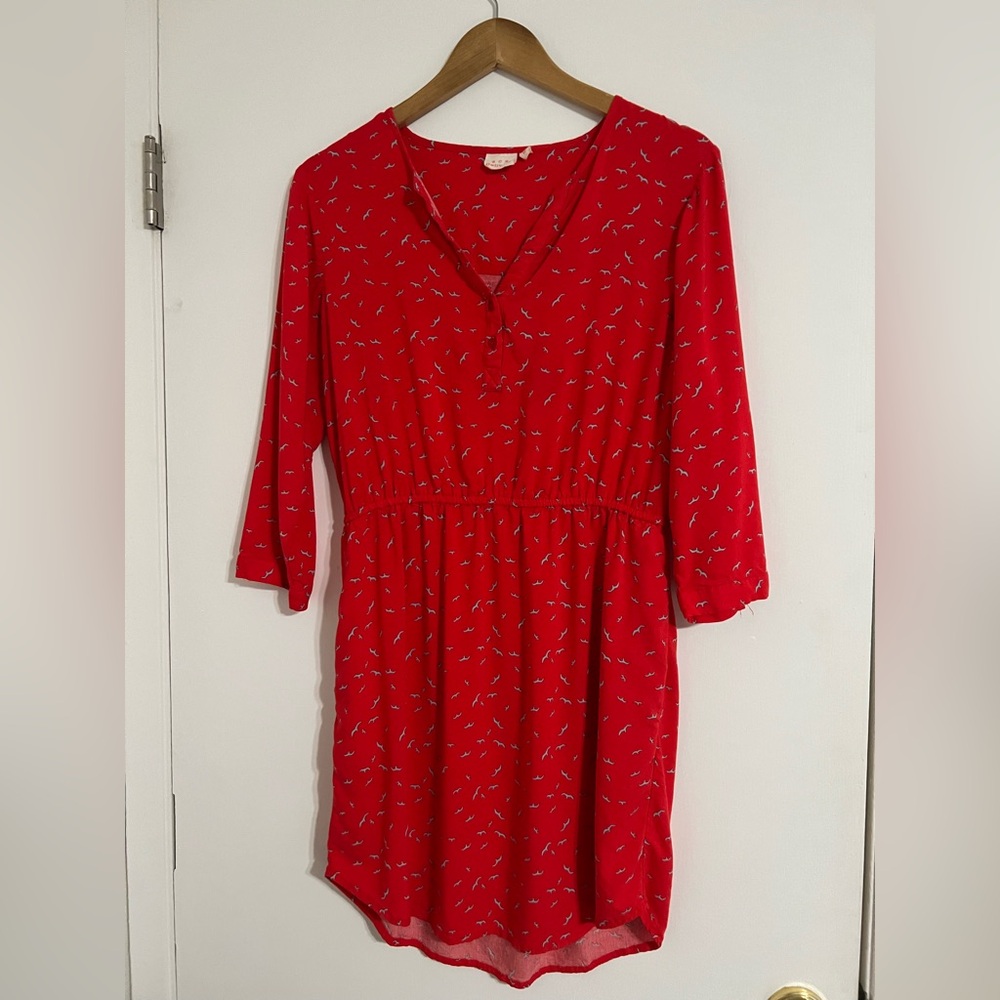 Nordstrom Ace Delivery Fly away Red Dress Women’s Size Medium
